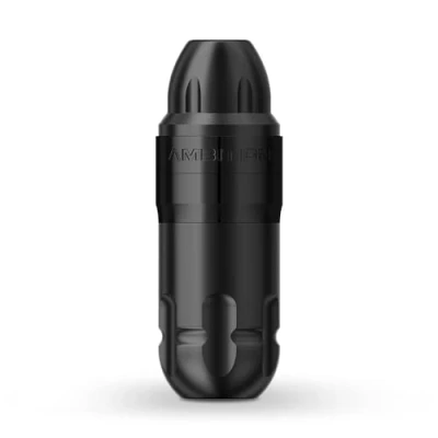 Image of Ambition Shura Rotary Tattoo Machine with Advanced Stabilizing System Short Pen Coreless Motor RCA Interface Gun Supply for Professional Artists