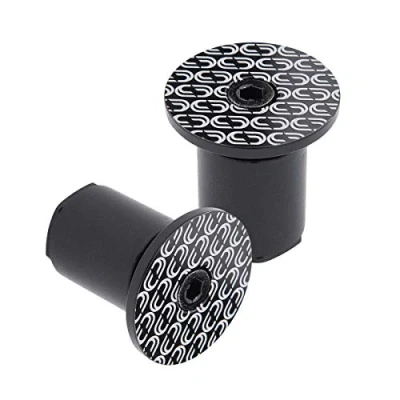 Image of Deda Elementi Loop Bar End Plugs, Black