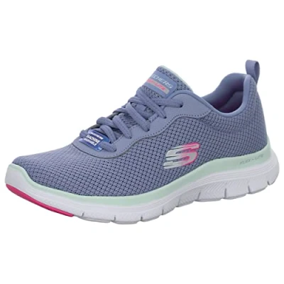 Image of Skechers Sport FLEX Appeal 4.0 Trainers, Women&#039;s, Size: 6, Grey Textile