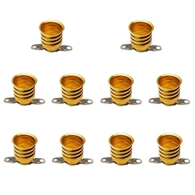 Image of GutReise E14 Bulb Sockets,10PCS LED Lamp Bass Holder for Home Experiment Circuit Electrical Advertising Design