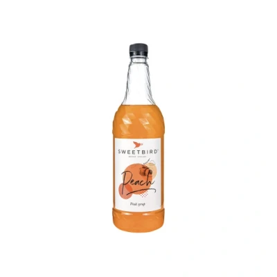 Image of Coffee syrup Sweetbird Peach, 1 l