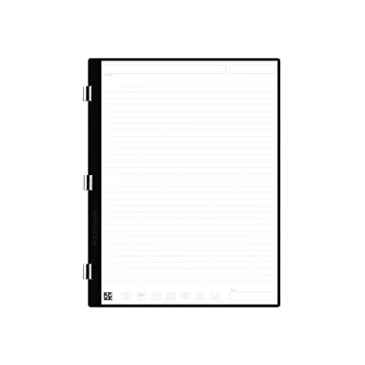 Image of Rocketbook New Pro Lined Page Pack Scannable Pages for to Do Lists and Agendas Write, Scan, Erase, Reuse 20 Sheets Letter Size: 7.8 in x 10.5
