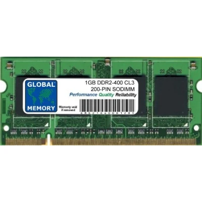 Image of 1GB DDR2 400MHz PC2 3200 200 PIN SODIMM MEMORY RAM COMPATIBLE WITH LAPTOPS/NOTEBOOKS