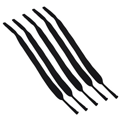 Image of Safety Glasses Strap, 5pcs Sports Elastic Eye Holder Strap Lanyard Neck Retainer Cord for Running, Basketball