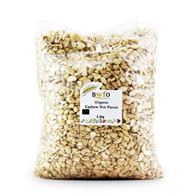 Image of Organic Cashew Nut Pieces 2.5kg (BWFO)