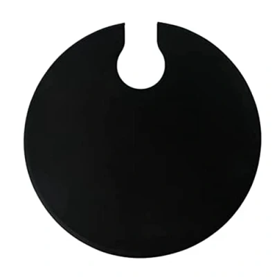 Image of Tyuooker 1Pcs Silicone Lids Fits Up to 10.5Inch Stock Pots Compatible for Sous Vide Precision Cookers Black