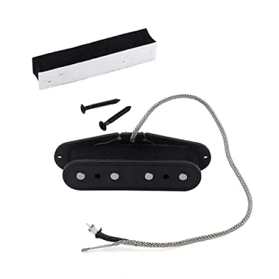 Image of Alnico 8 Single Coil Pickups Electric Guitar 4 String Neck Middle Bridge Screws Accessories Kits Pickup Humbucker