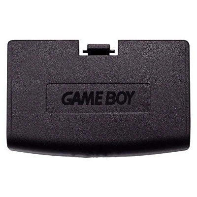 Image of for Game Boy Advance GBA Replace The Battery Cover Back Door Lid of (Black)
