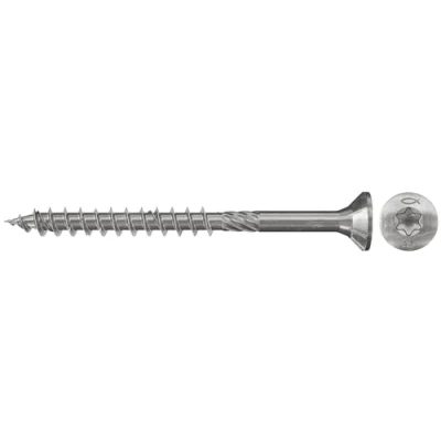 Image of fischer 657124 PowerFast I, A2 Stainless Steel, 6,0 x 100 Stück