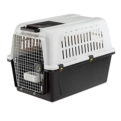 Image of Dog Travel Kennel, Pet Crate Atlas 50 Professional, Safety Closing System, Aeration Grids, 55,5 X 81 H 59,5 Cm.