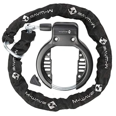 Image of M Wave Unisex Adult Ring Chain Frame Lock Black, N/A