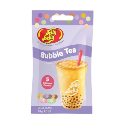 Image of Jelly Belly Assorted Bubble Tea Flavoured Beans, Convenient 30 Pack, Snack Size Bags, x 28g