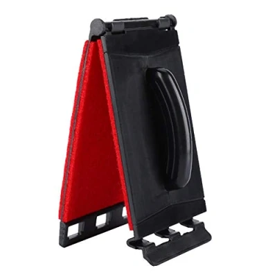 Image of Guitar String Scrubber, Durable Cleaner Cleaning and Care Tool Instrument Accessories for Bass (Red)