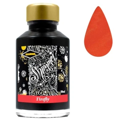 Image of Diamine 50ml Shimmer Ink Firefly