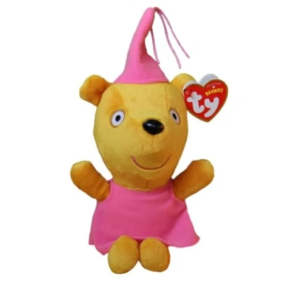 Image of TY Peppa Pig Princess Peppa&#039;s Teddy Soft Plush Toy for Kids Baby Collectible Stuffed Plushies