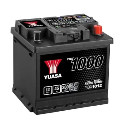 Image of Yuasa YBX1012 12V 45Ah 380A SMF Battery
