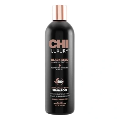 Image of CHI Luxury Black Seed Oil, Gentle Cleansing Shampoo, 355 ml white