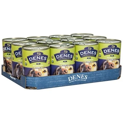 Image of Denes Complete Adult Wet Dog Food Rabbit and Chicken, 12 x 400 g