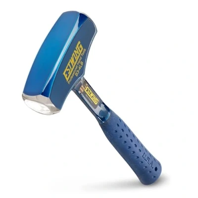 Image of Estwing B34LB Drilling/Crack Hammer 4 Pound Sledge with Forged Steel Construction &amp; Shock Reduction Grip B3 4LB