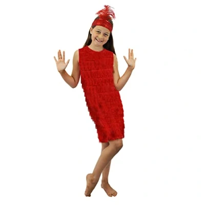 Image of I Love Fancy Dress ILFD7035XL Girls Flapper (X Large)