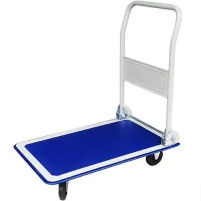 Image of Heavy Duty Aluminium Folding Sack Platform Trolley Hand Truck Barrow Wheels (150 kg)