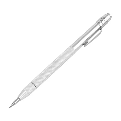 Image of Scriber Tool Ceramic Strong Magnetic Scribing Pen Knurled Aluminum Handle Tungsten Carbide Tip Engraving for Glass Ceramics
