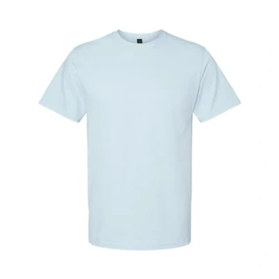 Image of Gildan Softstyle Midweight Adult T Shirt Light Blue 2XL
