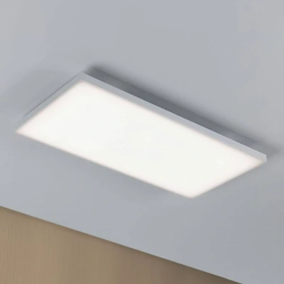 Image of Paulmann 79819 Velora LED panel rectangular incl. 1x29 watt ceiling lamp white matt light metal 3000 K