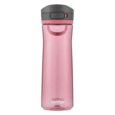Image of Contigo Jackson drinks bottle, large BPA free water 100 % leakproof and dishwasher safe, outdoor sports for cycling, jogging, hiking, work school, 720 ml