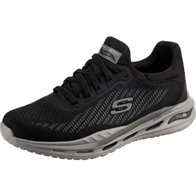 Image of Skechers Arch Fit Orvan Trayver Walking Shoes AW23 Black