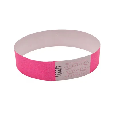 Image of Announce Wrist Bands 19mm Pink (1000 Pack) AA01837