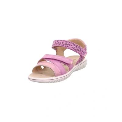 Image of Superfit Sparkle Sandals for kids, Size: 9.5K, Lila/rosa Leather