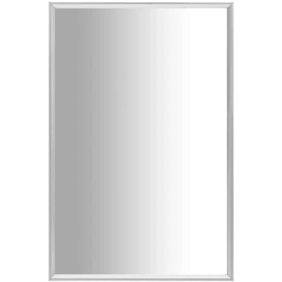 Image of vidaXL Mirror Silver 60x40 cm