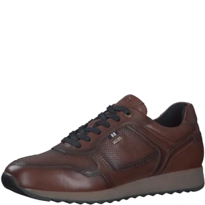Image of s.Oliver Men&#039;s Low Trainers 5 13636 43 Sneaker, Dark Cognac, 8 UK