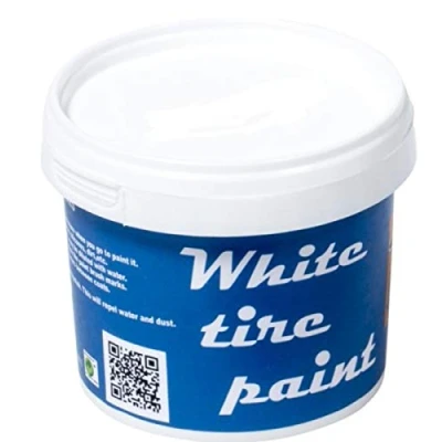 Image of Anvil Car &amp; Motorcycle White Wall Tyre (Tire) Paint 250ml Cruiser Hot Rod