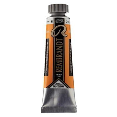 Image of Rembrandt Oil Colour Tube 15 ml Cadmium Yellow Deep 210
