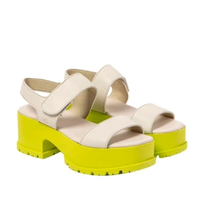 Image of ART Women&#039;s 1829 Manchester Sandal, Nappa Cream Pistachio, 3 UK