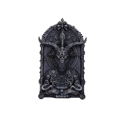 Image of Nemesis Now Baphomet&#039;s Invocation Wall Plaque, Black, 30.5cm