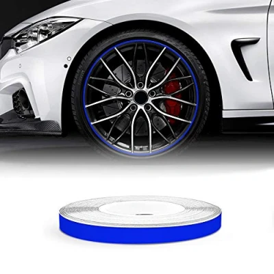 Image of Quattroerre Refractive Wheel Trim for Car Wheels, Blue