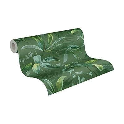 Image of Architects Paper Jungle Wallpaper Chic Non Woven 10.05 m x 0.53 Green Made in Germany 377042 37704 2