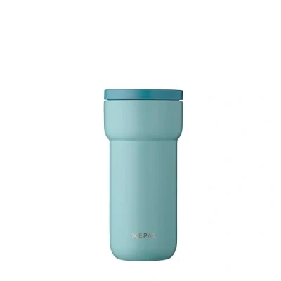 Image of Mepal Insulated Mug Ellipse 4 Hours Hot &amp; 8 Cold Cup On The Go Suitable As Tea Coffee to Fits All Holders 375 ml Nordic Green