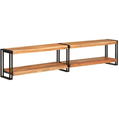 Image of vidaXL TV Cabinet 200x30x40 cm Solid Wood Acacia