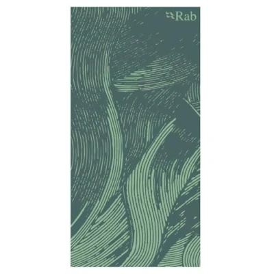 Image of Rab Neck Tube Quick Drying Microfiber Gaiter for Skiing, Hiking, &amp; Climbing Sage One Size