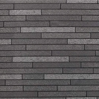 Image of Arthouse Foil Vinyl Slate Wallpaper Charcoal 903006