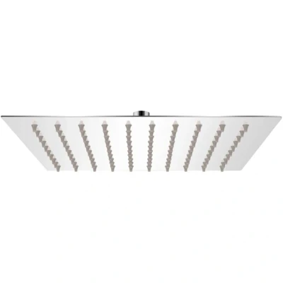 Image of vidaXL Rain Shower Head Stainless Steel 20x20 cm Square