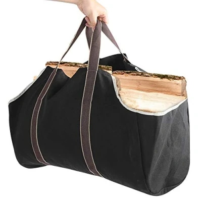 Image of DEWIN Log Carrier, Carrying Bag Firewood Bags Large Capacity Wood Outdoor Carrier Holder