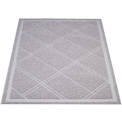 Image of Amazon Basics Cat Litter Mat, Unscented, 61 x 88.9 cm, Gray