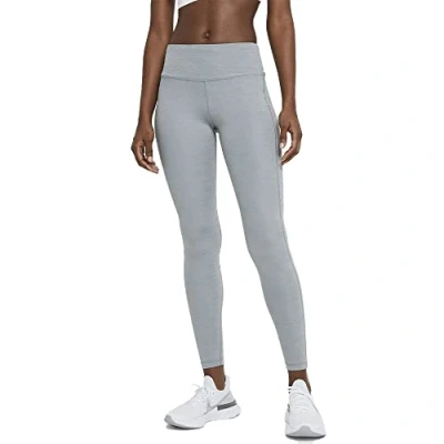 Image of Nike Performance FAST Leggings, Women&#039;s, Size: Small, Smoke grey
