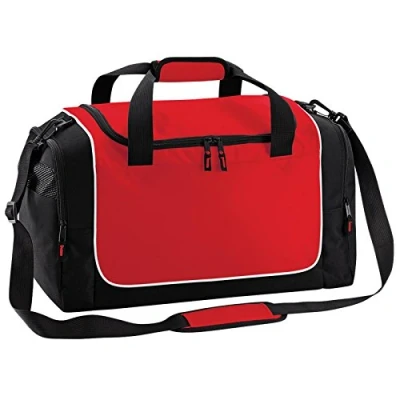 Image of Quadra New Teamwear Sports Locker Holdall Bag Classic Red/Black/White One Size