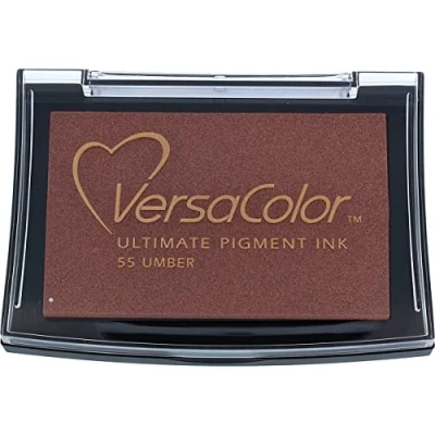 Image of Tsukineko VC055 Versacolor Pigment Ink Pad Umber